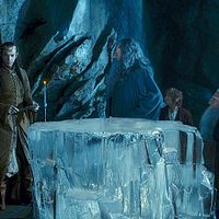 Hobbit: Beklenmedik Yolculuk : Fotograf Hugo Weaving, Ian McKellen, Martin Freeman, Richard Armitage