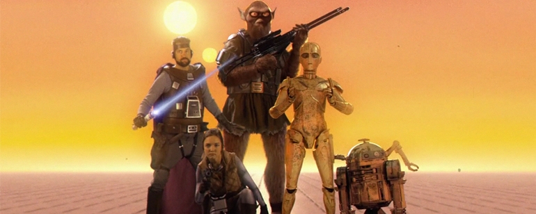 Luke Skywalker'dan Hain Kostok'a Star Wars Konsept Fragmanı