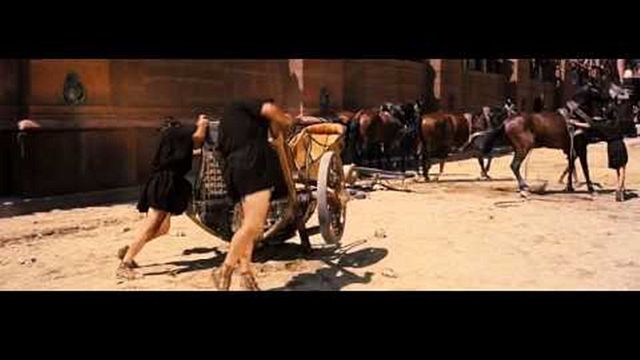 Ben Hur - Araba Yarışı Sahnesi