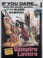 The Vampire Lovers posteri