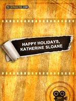 Happy Holidays, Katherine Sloane posteri