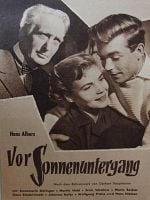 Vor Sonnenuntergang posteri