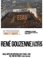 René Gouzenne, la poésie d'un acteur posteri