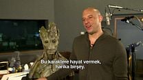 Galaksinin Koruyucuları 3D - Türkçe Altyazılı Groot görüntüsü