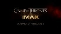 Game of Thrones - IMAX Fragman