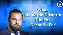 What Leonardo Dicaprio Did For Oscar So Far! görüntüsü