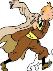 Les Aventures de Tintin posteri