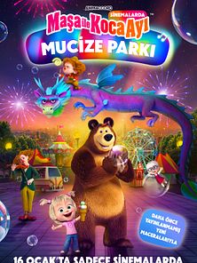 Maşa ile Koca Ayı Mucize Parkı Dublajlı Fragman görüntüsü