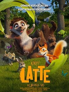 Kirpi Latte ve Büyülü Taş Dublajlı Fragman görüntüsü
