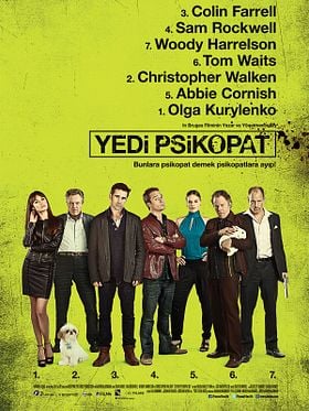 Yedi Psikopat posteri