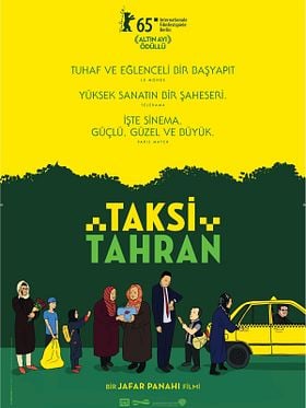 Taksi Tahran posteri