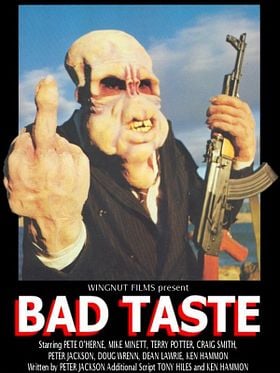 Bad Taste posteri