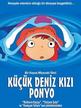 Küçük Denizkızı Ponyo posteri