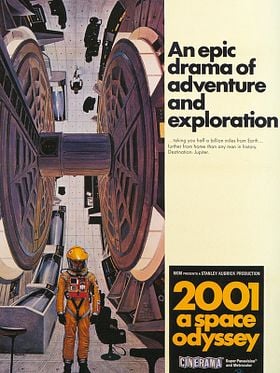 2001: Uzay Macerası posteri