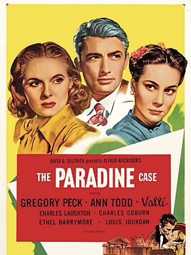 The Paradine Case posteri