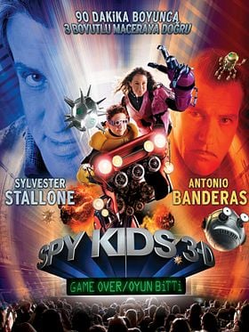 Spy Kids 3-D: Oyun Bitti posteri