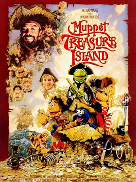 Muppet Treasure Island posteri