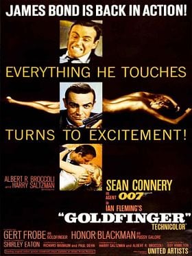 Goldfinger posteri