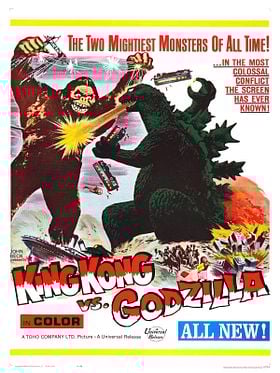 King Kong vs. Godzilla posteri