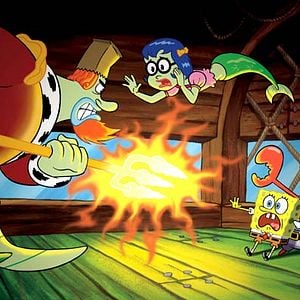 Fotoğraf Sünger Bob Kare Pantolon