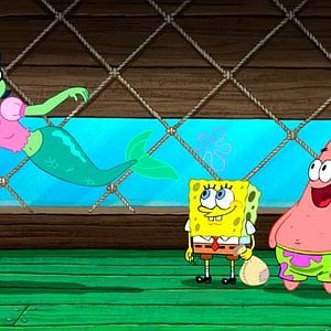 Fotoğraf Sünger Bob Kare Pantolon