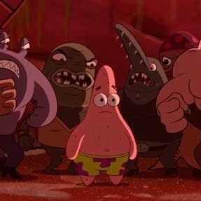 Fotoğraf Sünger Bob Kare Pantolon