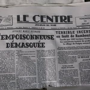 Fotoğraf Marie Besnard, l'empoisonneuse...