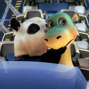 Fotoğraf Sevimli Dinozor Tatilde