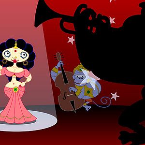 Fotoğraf Sita Blues Söylüyor