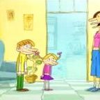 Fotoğraf Mandarine and cow