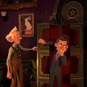 Fotoğraf Büyüler Evi: Sihirbaz Kedi