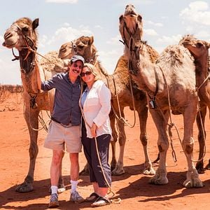 Fotoğraf Çöldeki İzler