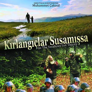 Fotoğraf Kırlangıçlar Susamışsa