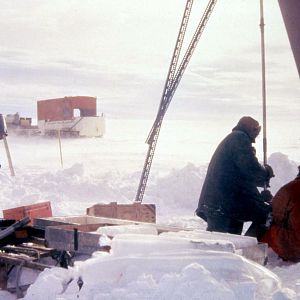 Fotoğraf Buz ve Gökyüzü