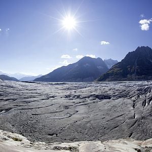 Fotoğraf Buz ve Gökyüzü