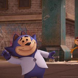 Fotoğraf Sevimli Kedi İş Başında 2