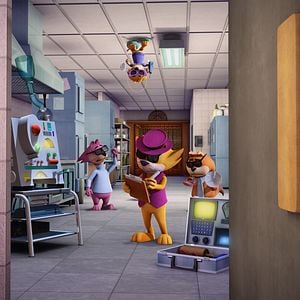 Fotoğraf Sevimli Kedi İş Başında 2