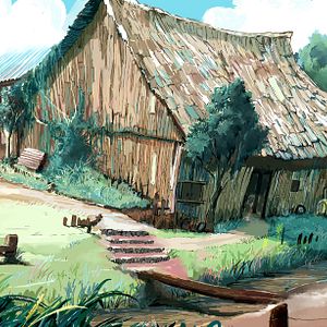 Fotoğraf O Caçador De Árvores Gigantes