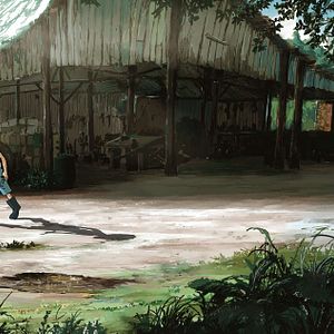 Fotoğraf O Caçador De Árvores Gigantes