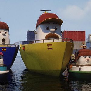 Fotoğraf Sevimli Tekneler