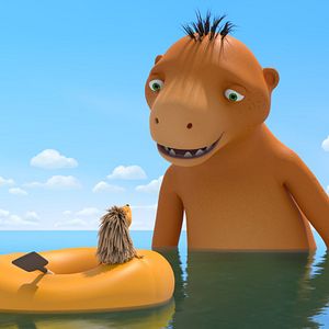 Fotoğraf Sevimli Ejderha Kokonat: Ormanda Şenlik