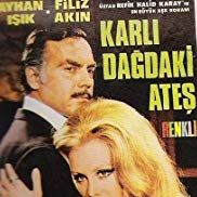 Fotoğraf Karlı Dağdaki Ateş