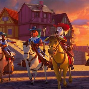 Fotoğraf D'Artacán y los tres mosqueperros