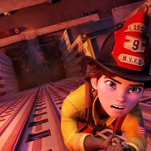 Fotoğraf Cesur İtfaiyeci