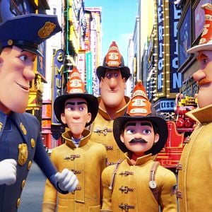 Fotoğraf Cesur İtfaiyeci