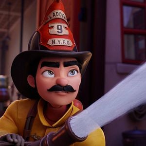 Fotoğraf Cesur İtfaiyeci