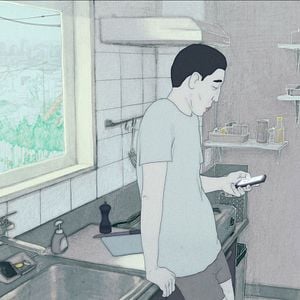 Fotoğraf Saules aveugles, femme endormie