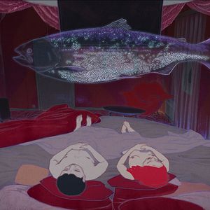 Fotoğraf Saules aveugles, femme endormie