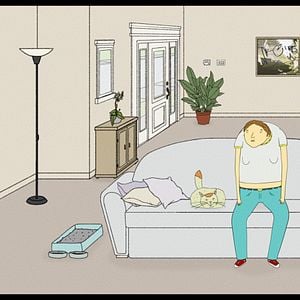 Fotoğraf Adam change lentement