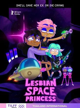  Lesbian Space Princess posteri